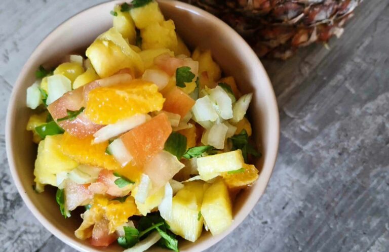 Orange Pineapple Salsa