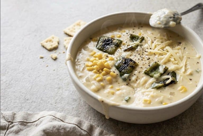 Poblano Corn Chowder