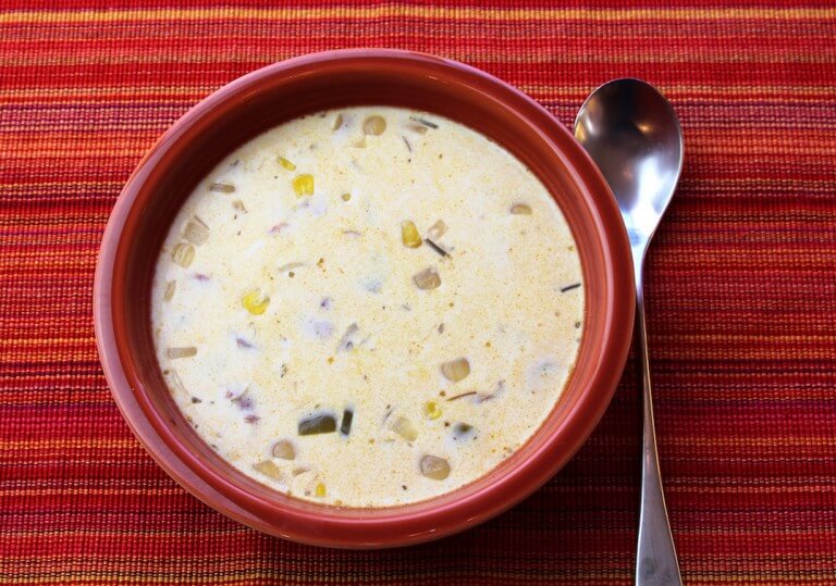 Poblano Corn Chowder