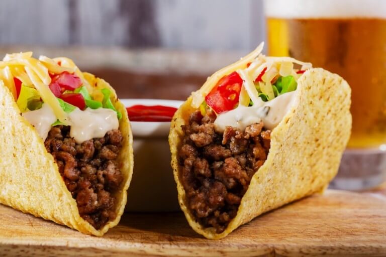 Spicy Beef Tacos