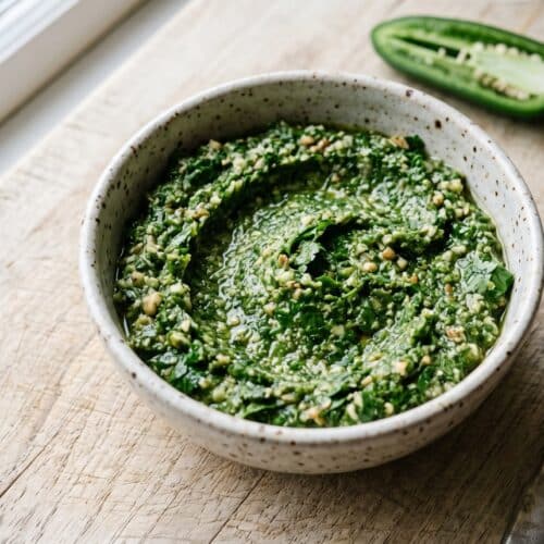 Cilantro Jalapeno Pesto