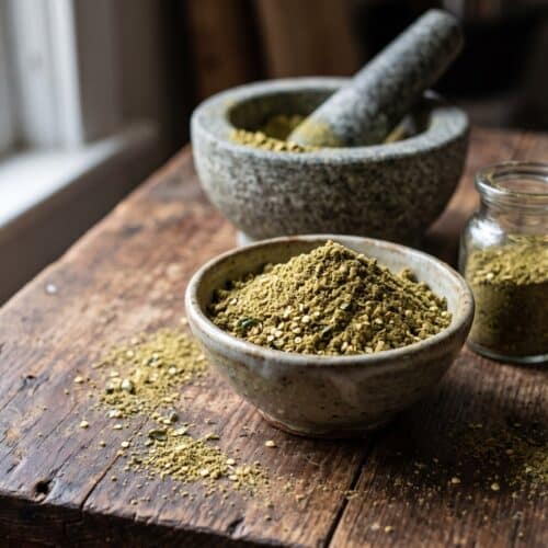 Homemade Green Chili Powder