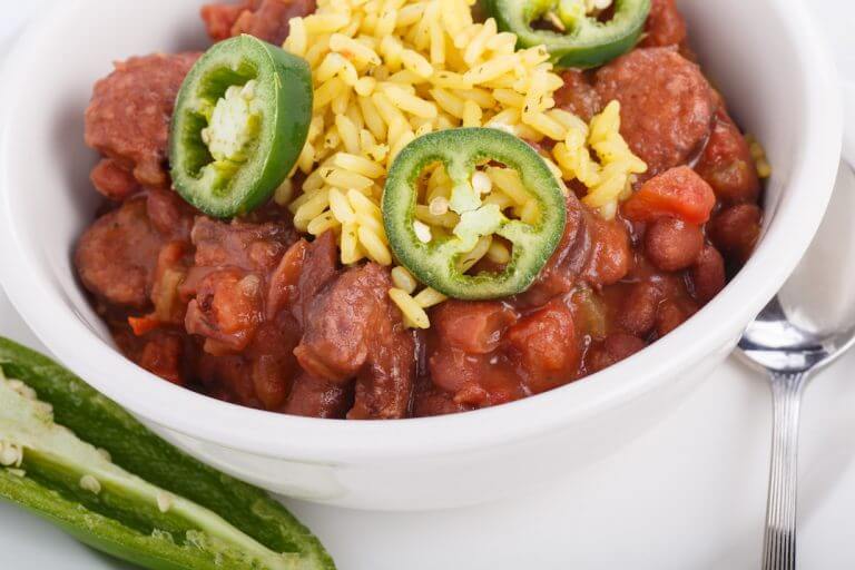 Spicy Red Beans And Rice