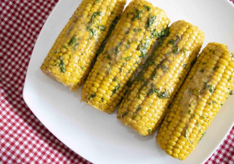 Spicy corn on the cob