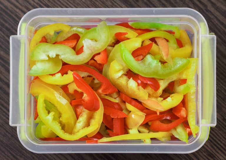 Freezing Bell Peppers