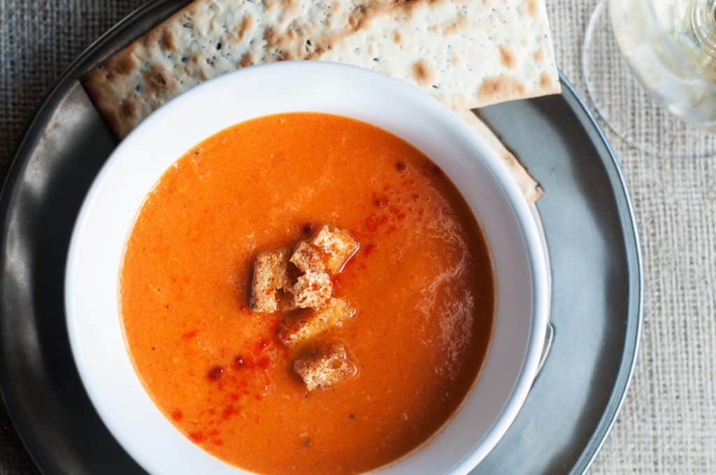 Spicy Creamy Tomato Soup