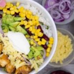 spicy chicken burrito bowl