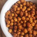 spicy roast chickpeas