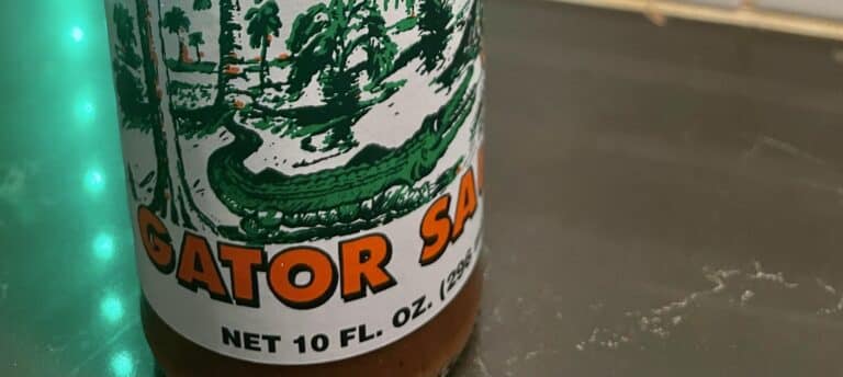 Gator Hammock Gator Sauce label
