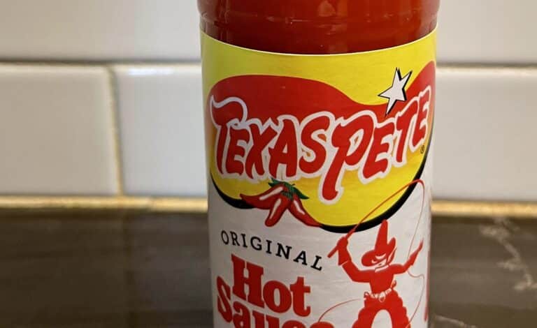Texas Pete Original Hot Sauce label