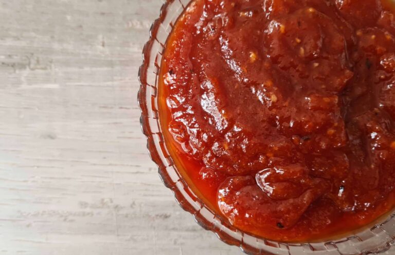 Cherry habanero bbq sauce