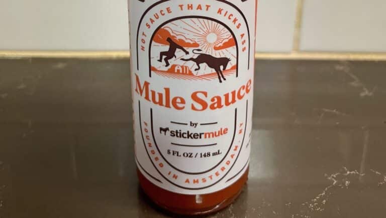 Mule Sauce Label