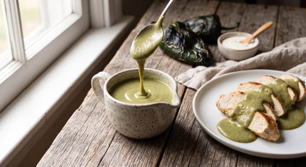 Poblano Cream Sauce