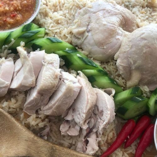 Hainanese chicken rice