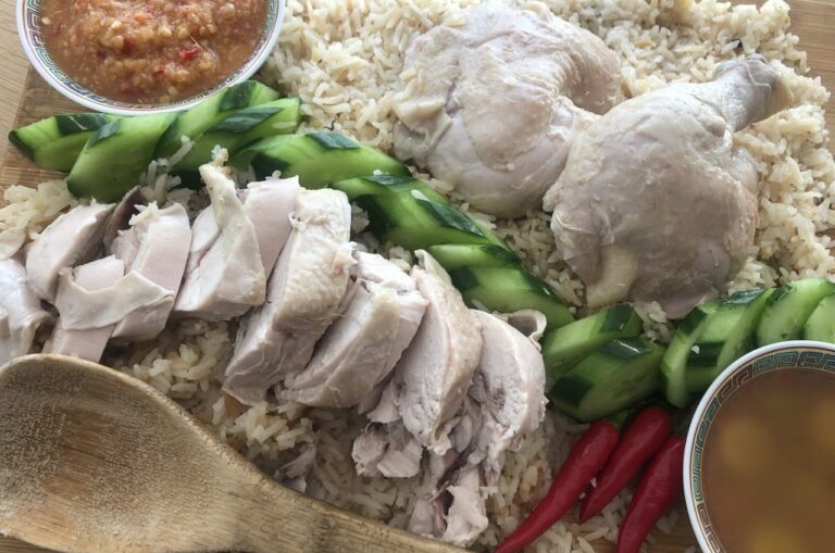 Hainanese chicken rice