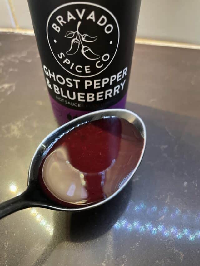 Bravado Ghost Pepper And Blueberry Hot Sauce Review