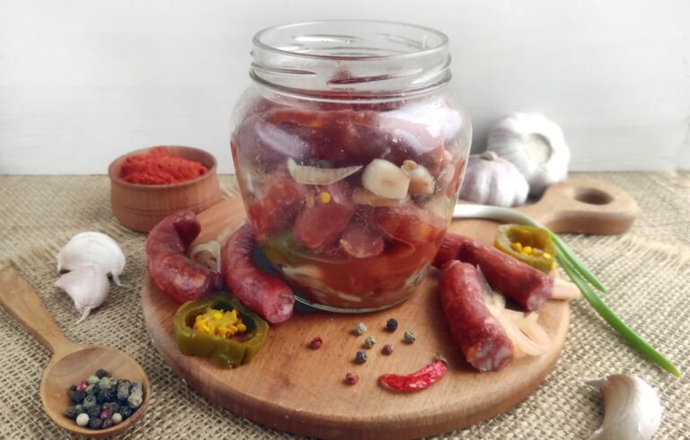 Hot Pickled Sausages